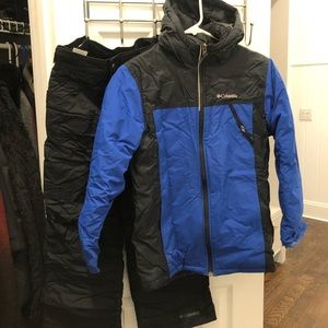 Boys/Kids Columbia Ski jacket and snow pants - set. Medium 10/12